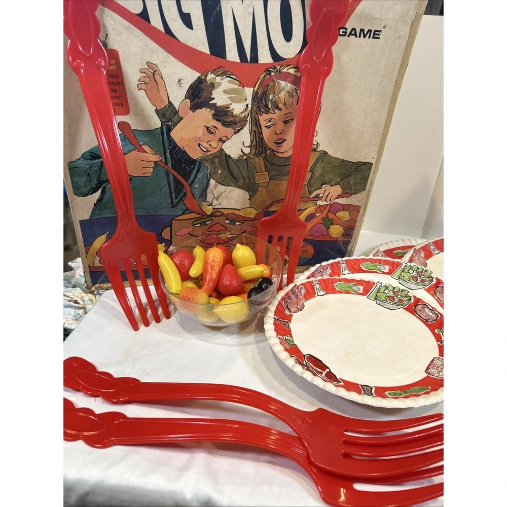 Vintage 1968‎ Schaper Big Mouth Game Classic Retro Family Game Original Box